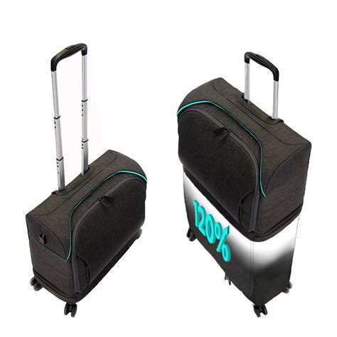 FUGU Luggage ROLLUX Expandable Suitcase! Trendy Luggage That Doubles in ...