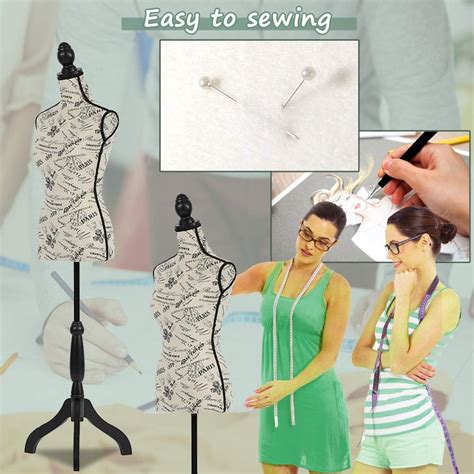 Dkeli Mannequin Torso Manikin Dress Form Adjustable India | Ubuy