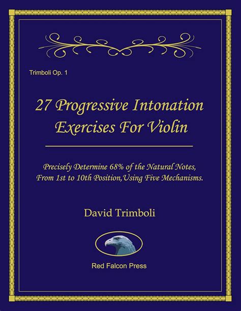 27 Progressive Intonation Exercises For Violin: Precisely Determine 68% ...