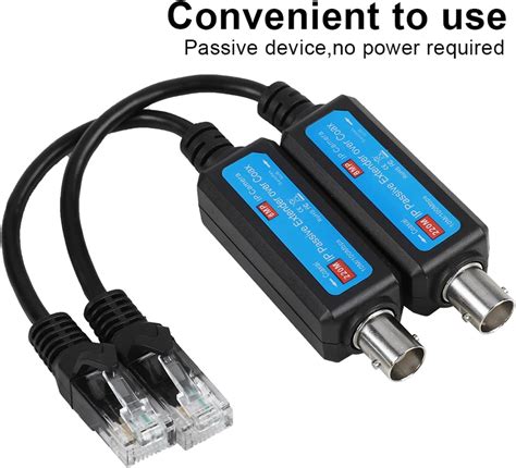 Dioche 1 Pair Passive IP Network Coaxial Transmitter India | Ubuy