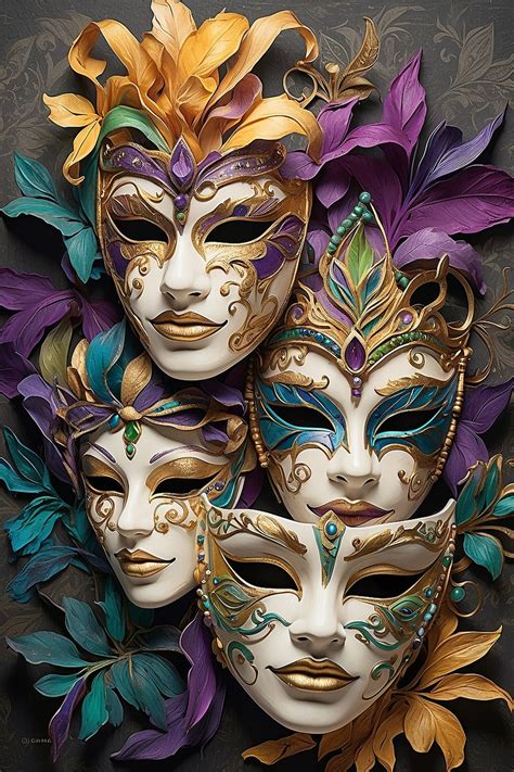Masks Art For Mardi Gras Free Stock Photo - Public Domain Pictures