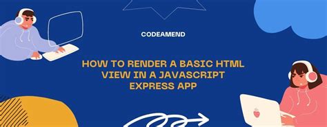 Image result for Express Res.render HTML