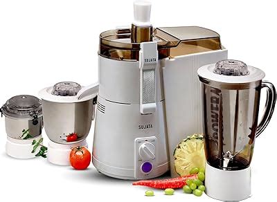Sujata Powermatic Plus 900 Watts Juicer Mixer Grinder | 22000 Rotations ...
