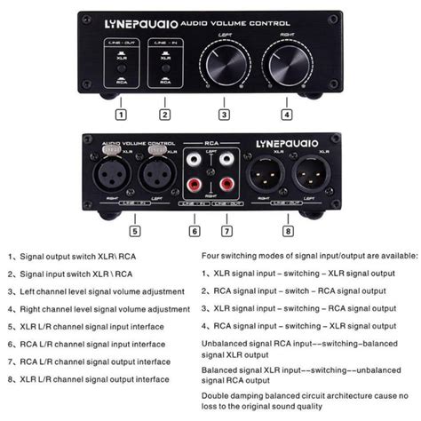 Remote Control Preamp Channel Input and 2 Output | Ubuy India