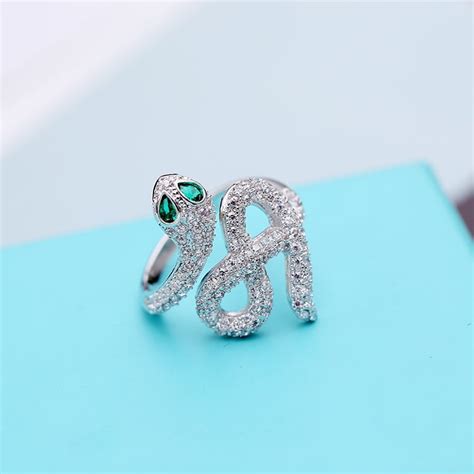 Buy Stainless Steel Snake Ring Animal Vintage Ring Stacking Statement ...