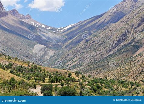 Valley in Zagros Mountains , Iran Stock Photo - Image of forest, valley ...