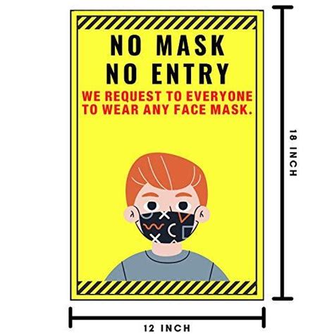 Webelkart Wall Paper Poster Full Size 12 x 18 Safety Sign Notice ...