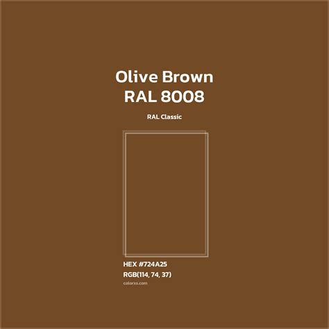 Olive Brown Color Code at Harold Olmstead blog