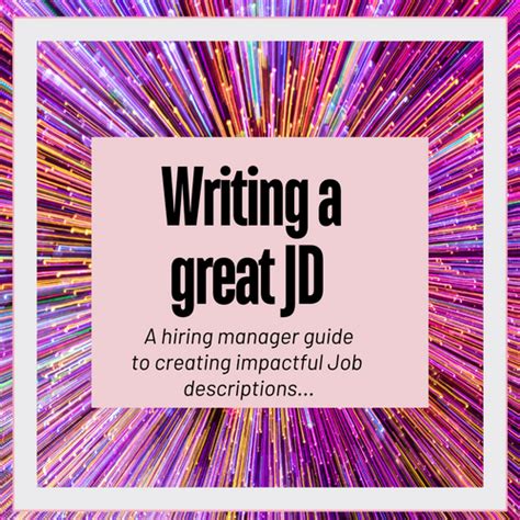 Image result for Developing a Job Description