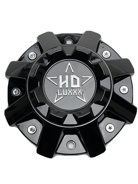 #HD LUXXX Gloss Black Wheel Center Cap C-A37 | eBay