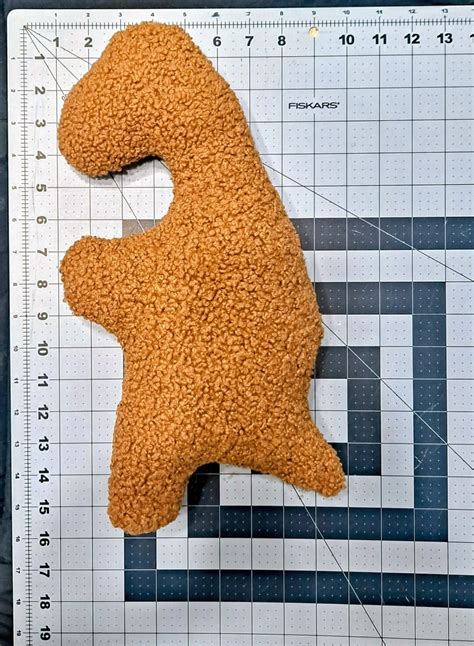 Stuffed T-rex DINO NUGGET made to Order Size Approx 15 - Etsy
