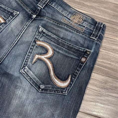 SUPER BAGGY 36x36 ROCK&REPUBLIC JEANS! Size... - Depop