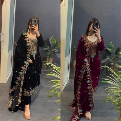 Velvet Kurta for Majestic Ethnic Looks – Label Mayra