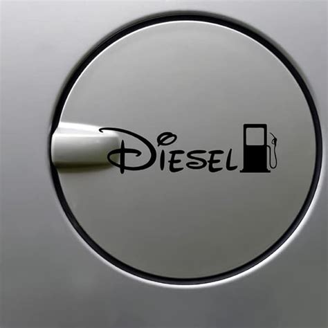 Dikoria Diesel Car Sticker for Fuel Tank, Waterproof Vinyl Sticker in ...