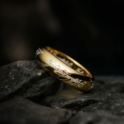One Ring Lord Of The Rings Wedding Band New Arrivals