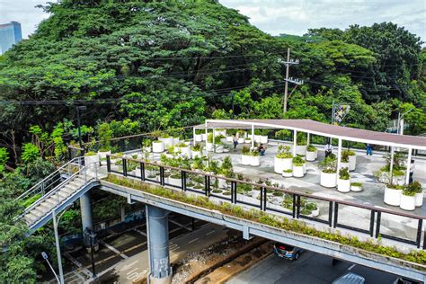 QC binuksan ang “green” overpass na nagdurugtong sa Circle at Wildlife | Diskurso PH