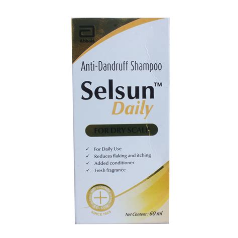 Selsun Daily Shampoo 60 ml Price, Uses, Side Effects, Composition ...