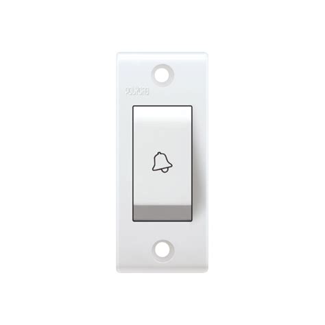Anchor Penta Non Modular 6A Bell Push Switch Deluxe White – Bquik