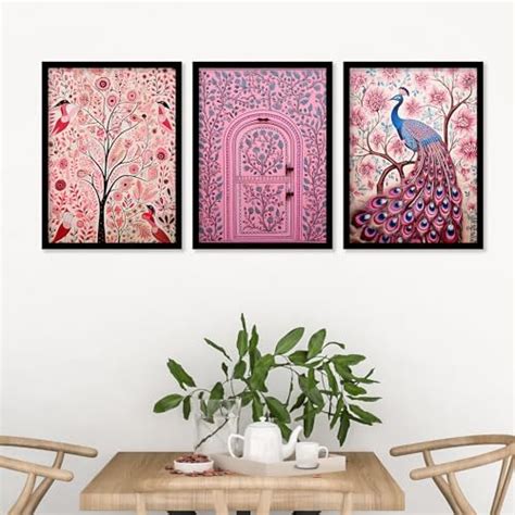 ARTELLY Madhubani Wall Painting For Living Room Bedroom Frames For Wall ...