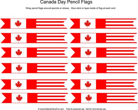 Maple Leaf Canada Flag