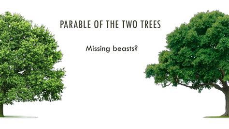 Image result for Parable Three Trees