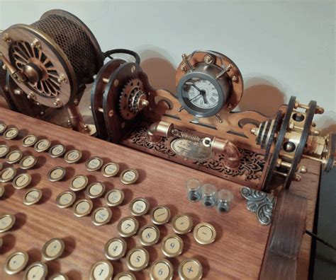Image result for Steampunk-Themed Computer Keyboard