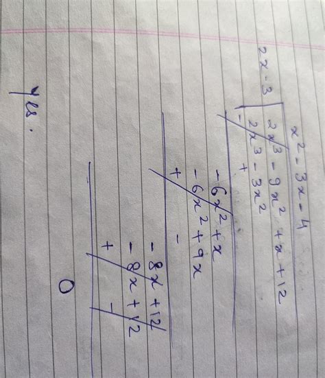 check whether polynomial PX = 2 X cubic minus 9 X square + X + 12 is a ...