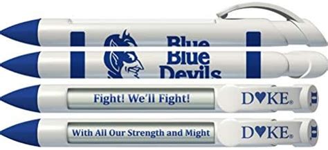 Duke University Blue Devils Rotating Message Pens - 4 pack (8016 ...