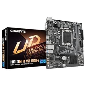 Amazon.in: Buy GIGABYTE H 610 MH DDR4 Micro ATX Online at Low Prices in ...