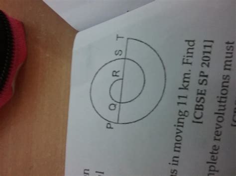 In the given figure, the arcs are all semicircles on diameter. If PQ=QR ...