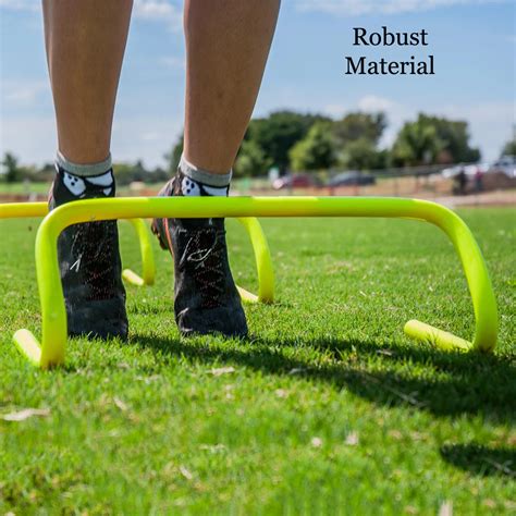 Football Soccer Training Hurdles/speed Agility Equipment With Soccer ...