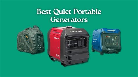 Image result for Quiet Portable Generators