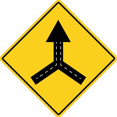 Image result for Two-Way Intersection Sign
