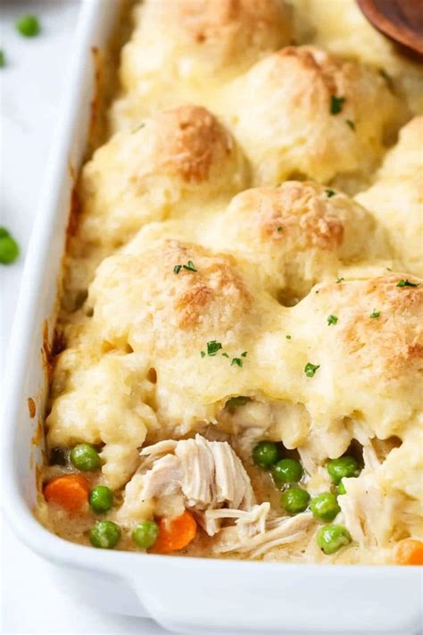 Chicken and Dumplings Casserole - Insanely Good