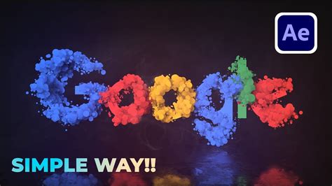 Image result for After Effects Tutorial Particles Logo & Text Animation Simple Way