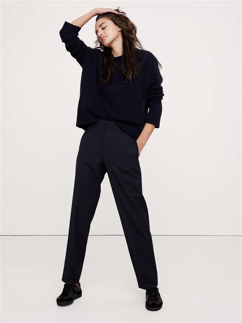 Women's Wool Pants | Banana Republic