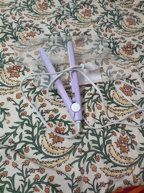 Clixx Hair Straightener Mini Professional Hair Pressing Machine With ...