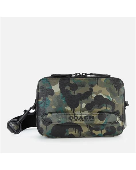 Nancy Crossbody Bag In Green Camo at Martha Cannon blog