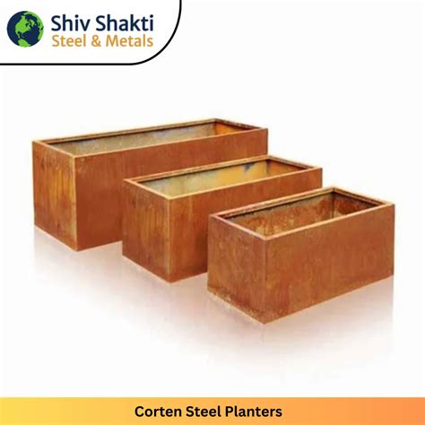 Corten Steel Planters, Form: Sheets at ₹ 50/kg in Faridabad | ID ...