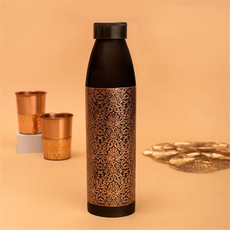 Antique Finish Copper Bottle – The Zappy Box