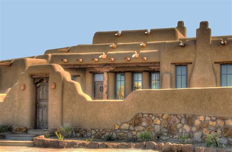 Pueblo Revival Houses In Santa Fe House Restoration