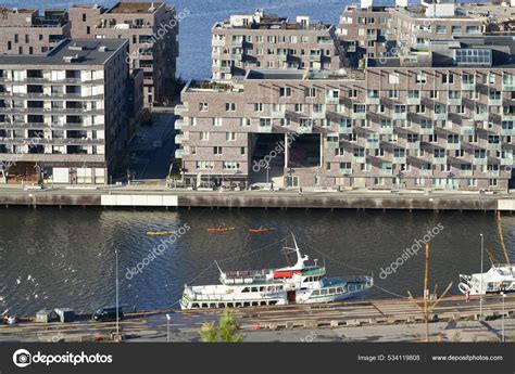 Oslo Norway Oct 2021 Shot New Modern Expensive Waterfront Residence – Stock Editorial Photo ...