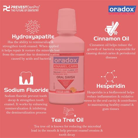 Buy Enamel Care Best Mouthwash for Sensitive Teeth | Oradox