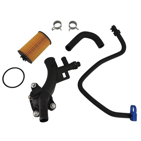 Temproad Thermostat Water Outlet Housing And Coolant Radiator Hose ...