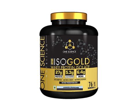 One Science ISO GOLD Whey Protein Isolate - 5 Lbs – Mk Protein Star