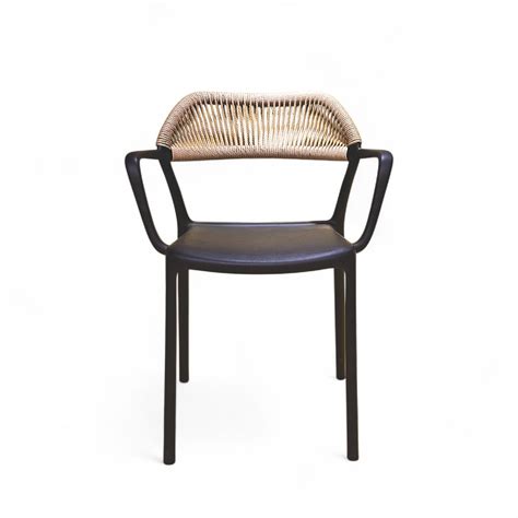 Nexa Black PVC Rope Chair – Gharnish