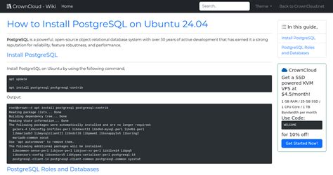 How to Install PostgreSQL On Ubuntu 的图像结果