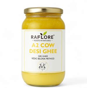 RAFLORE A2 Cow Ghee, Traditional Bilona Method, Pure Natural and ...