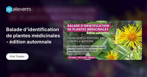 Balade didentification de plantes médicinales - édition automnale, 184 ...