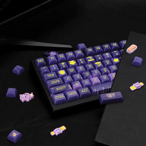 PRICE DROP Lavender XDA PBT Keycaps – CuriosityCaps